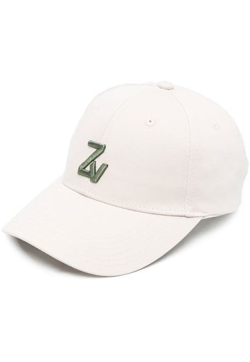 Zadig&Voltaire logo-embroidered baseball cap - Nude