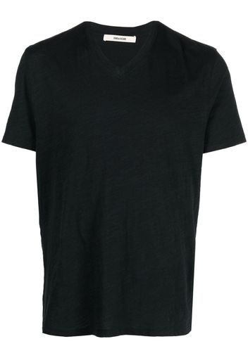 Zadig&Voltaire crew neck cotton T-shirt - Schwarz