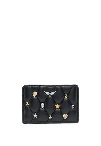 Zadig&Voltaire stud-detail cardholder - Schwarz