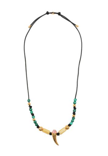 Zadig&Voltaire Amour brass beaded necklace - Gold