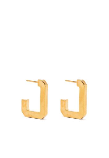 Zadig&Voltaire brass hoop earring - Gold