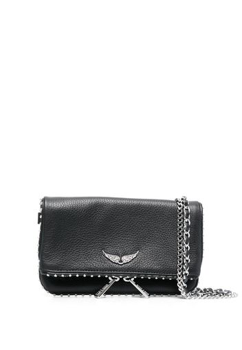 Zadig&Voltaire Rock Studs embellished clutch - Schwarz