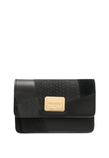 Zadig&Voltaire Le Cecilia calf-leather wallet - Schwarz