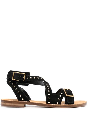 Zadig&Voltaire Cecilia Caprese stud-embellished sandals - Schwarz