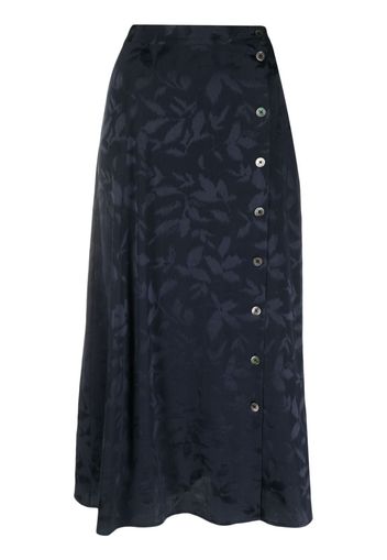 Zadig&Voltaire June Jac Ikat silk skirt - Blau