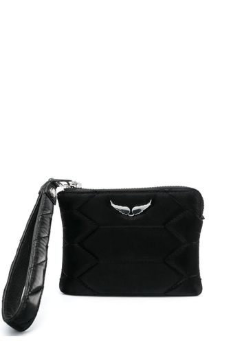 Zadig&Voltaire Galactic leather wallet - Schwarz