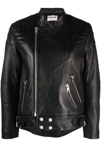 Zadig&Voltaire Bikerjacke aus Leder - Schwarz