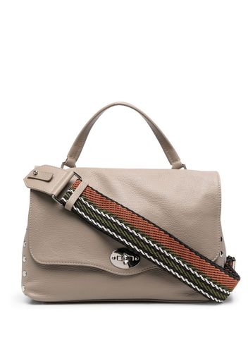 Zanellato top handle tote bag - Nude