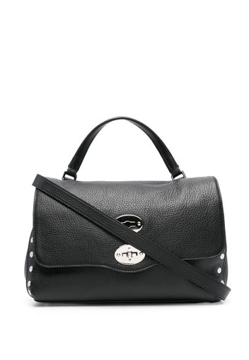 Zanellato Positano leather tote - Schwarz