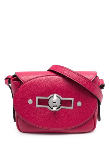 Zanellato grained-effect leather shoulder bag - Rosa