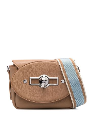 Zanellato Tina leather satchel bag - Nude