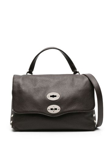 Zanellato small Postina leather tote bag - Braun