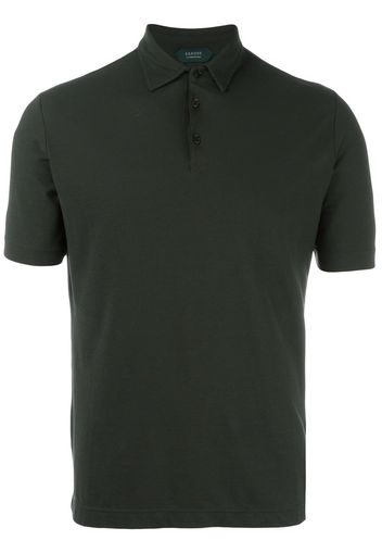 Zanone Klassisches Poloshirt - Grün