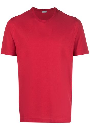 Zanone short-sleeve cotton T-shirt - Rot