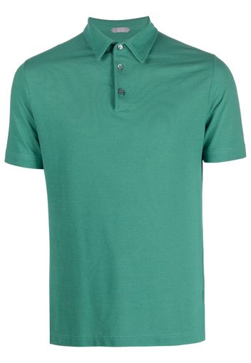 Zanone short-sleeve polo shirt - Grün