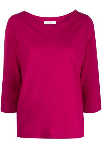 Zanone three-quarter length sleeved top - Rosa