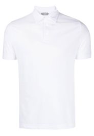 Zanone basic short-sleeved polo shirt - Weiß