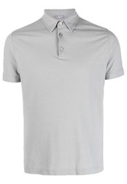 Zanone short-sleeve polo shirt - Grau