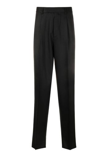 Zegna pleated wool trousers - Schwarz