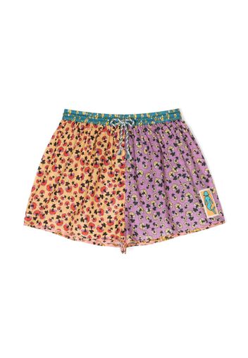 ZIMMERMANN Tiggy floral-print cotton shorts - Mehrfarbig