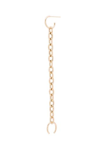 Zoë Chicco 14kt Gold Ear Cuff mit Kette - YELLOW GOLD