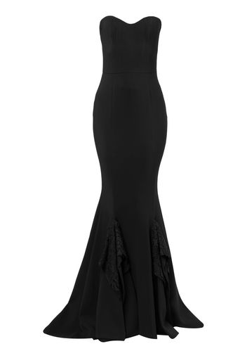 Zuhair Murad Cady fishtail maxi dress - Schwarz