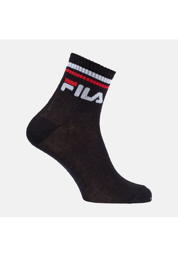 3er Pack Unisex Quarter Socks black