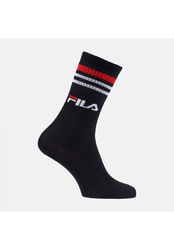 3er Pack Unisex Lifestyle Plain Socks black