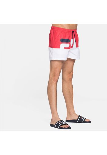 Makoto Swim Shorts red-white