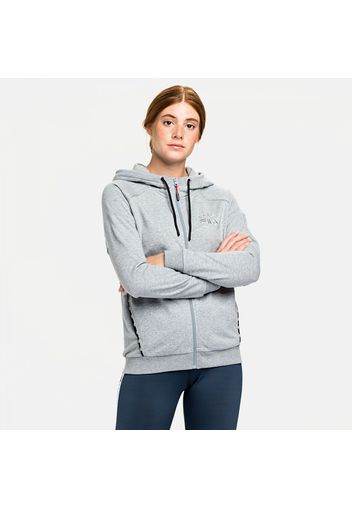 Sweat Hoodie Jacket Hannie grey