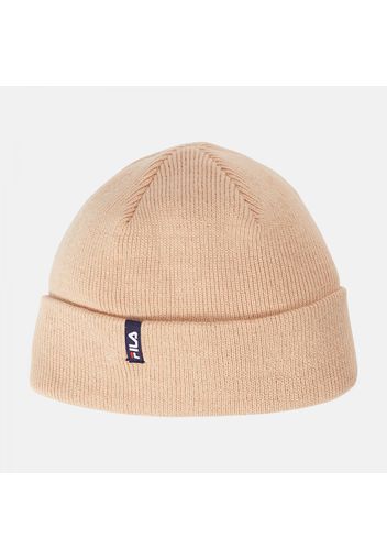 Beanie With Flag Logo cuban-sand