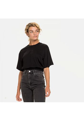 Danna Cropped Elastic Waist Tee