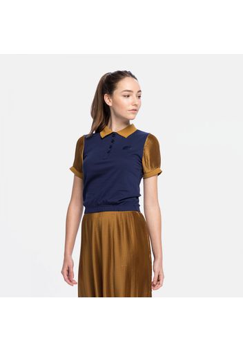 Thorn Cropped Polo Shirt