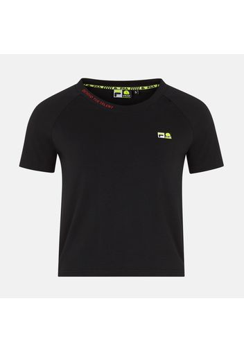 VR46 C29 Cropped Tee black