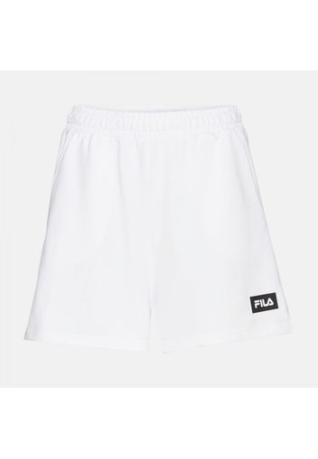 Banaz High Waist Shorts white