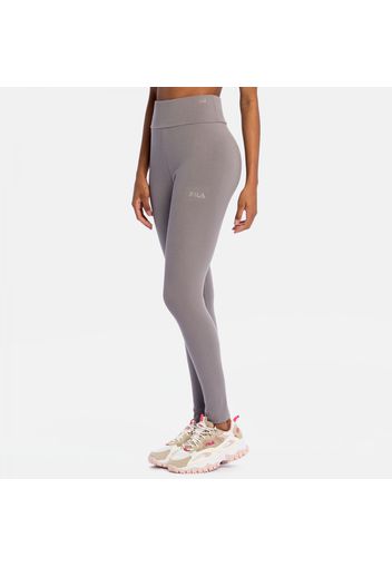 Bozcaada High Waist Rib Leggings gull