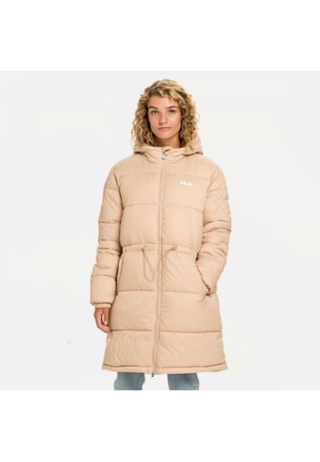 Embla Long Hooded Puff Jacket cuban-sand