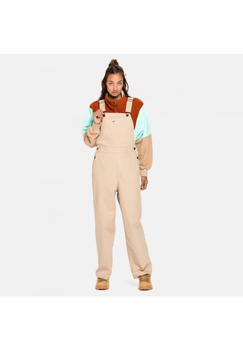 Wmn Waneta Cropped Dungarees irish-cream