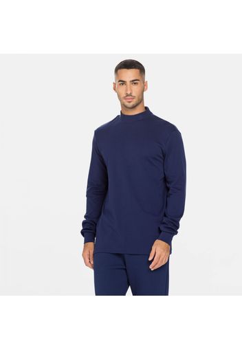 Zapopan Turtle Neck Longsleeve medieval-blue