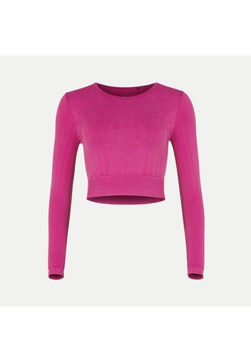 Radnor Seamless Cropped Longsleeve wild-aster