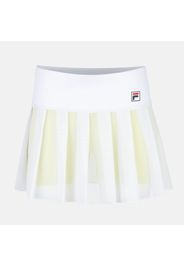 Skort Jeanne white-yellow