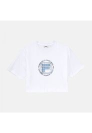 Raisa Cropped Tee white