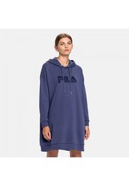 Felice Oversized Hoody Dress crown-blue