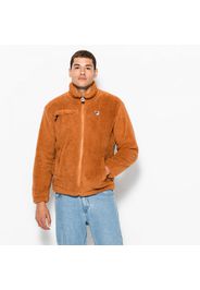 Teddy High Funnel Neck Sherpa Zip Thru