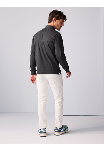 Longsleeve Basic Poloshirt