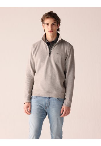 Sweatshirt mit Hahnentritt-Muster