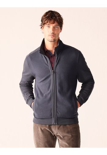 Sweatjacke Bicolor