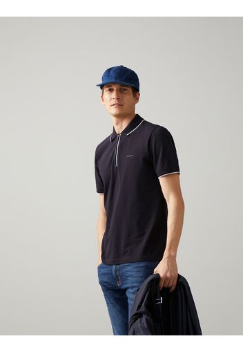 Piqué Poloshirt Futureflex Zip