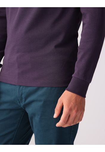 Longsleeve Basic Poloshirt