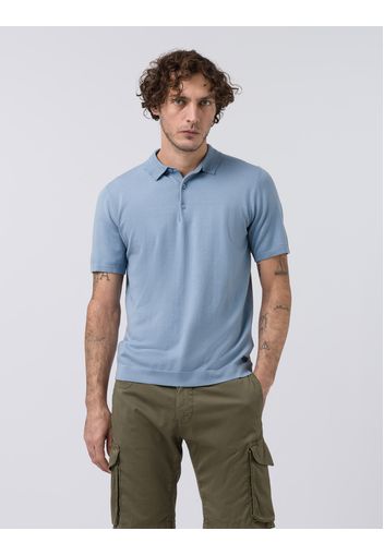 Feinstrick Poloshirt